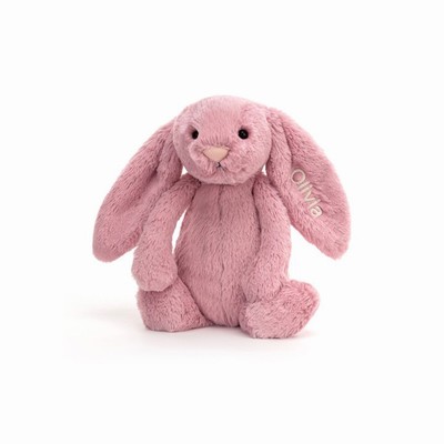 Jellycat Bashful Tulip Bunny Medium USA | 04251LZDW